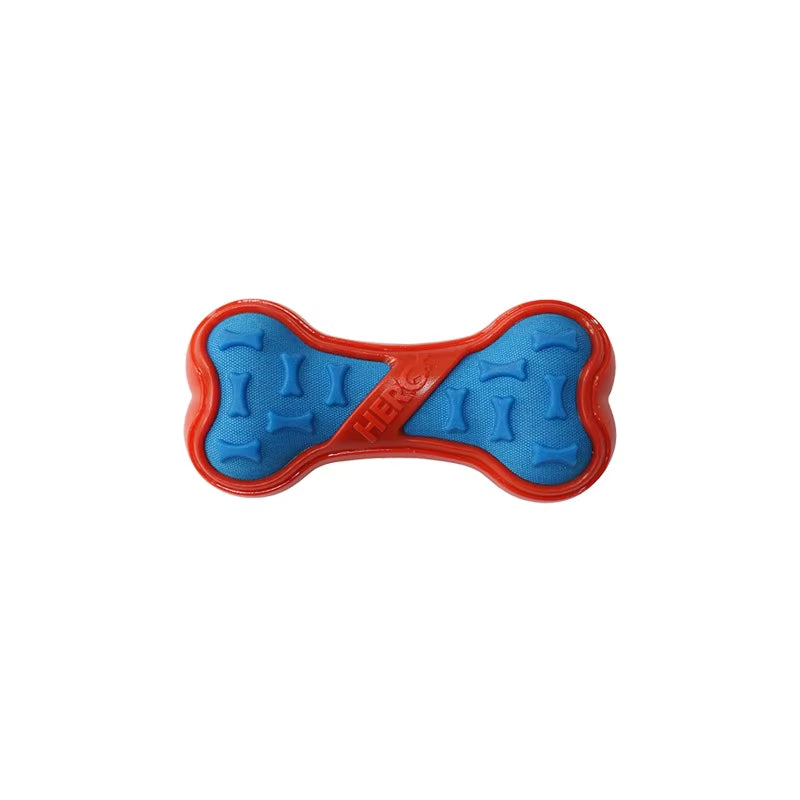 Premium Squeaky Dog Toys: Floatable Springy Stick and Bone for Tossing and Chasing