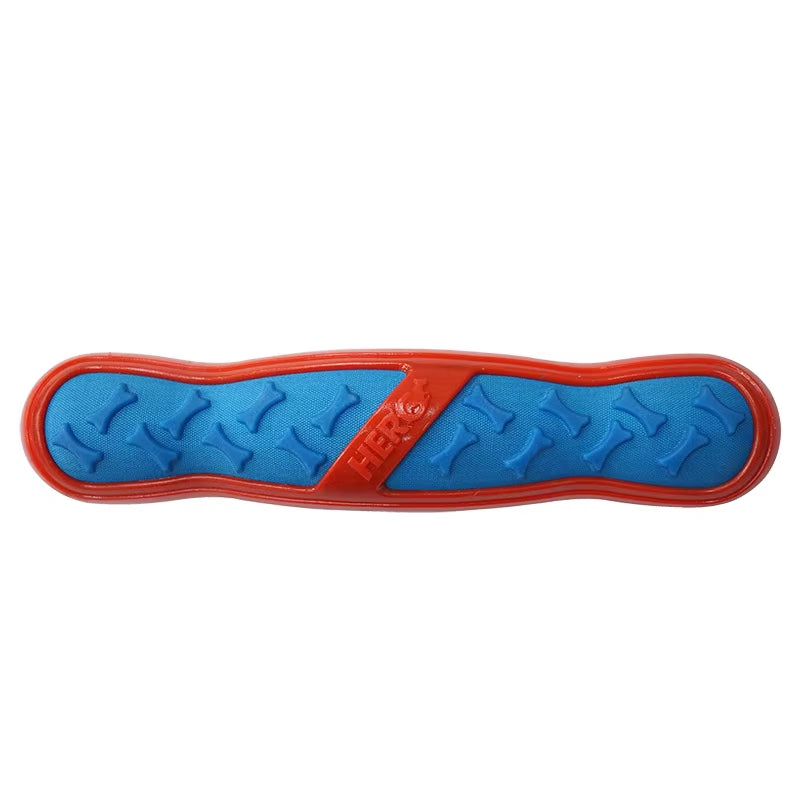 Premium Squeaky Dog Toys: Floatable Springy Stick and Bone for Tossing and Chasing