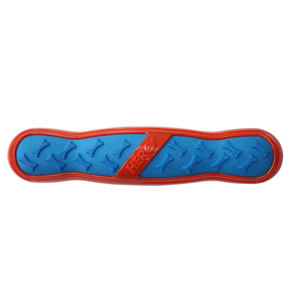 Premium Squeaky Dog Toys: Floatable Springy Stick and Bone for Tossing and Chasing